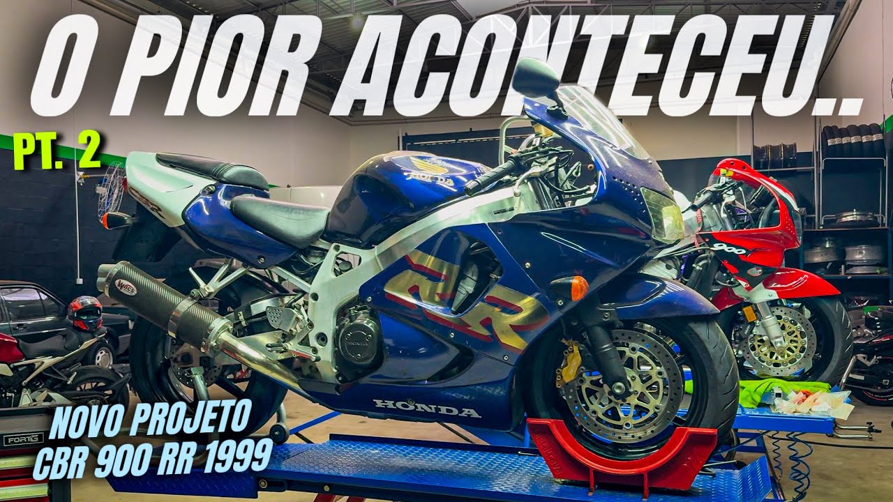 PREJUÍZO GRANDE NO MOTOR. Desmontagem completa e orçamento. 
