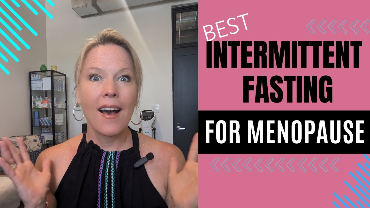 Best Intermittent Fasting for Menopause! Boost brain function & metabolism through fasting!