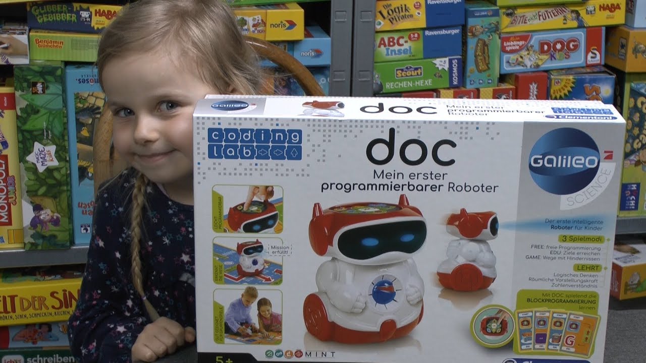 Doc - Mein erster programmierbarer Roboter (Clementoni) / Galileo - ab 5 Jahre - Galilio