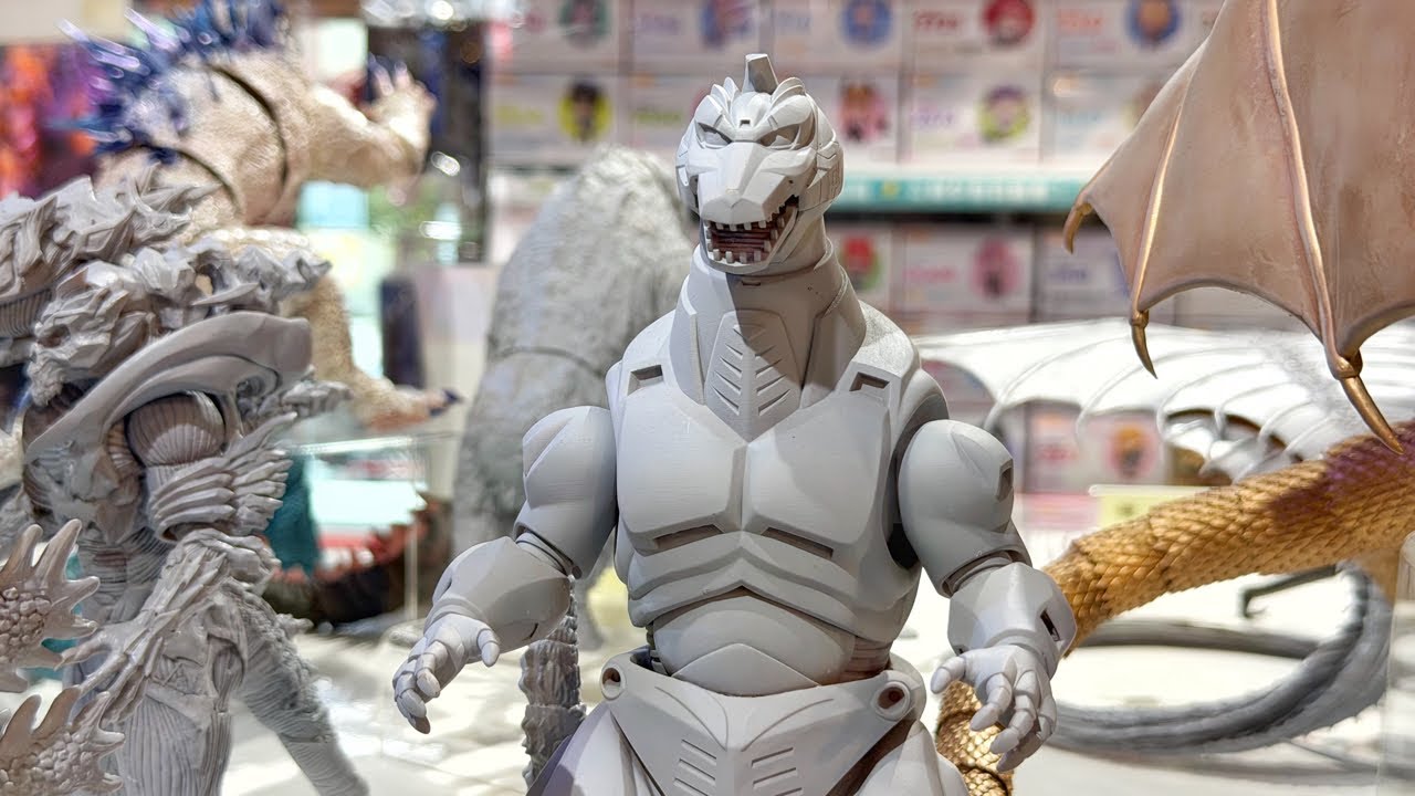 Epic HIYA Godzilla figure prototypes & upcoming releases 😍