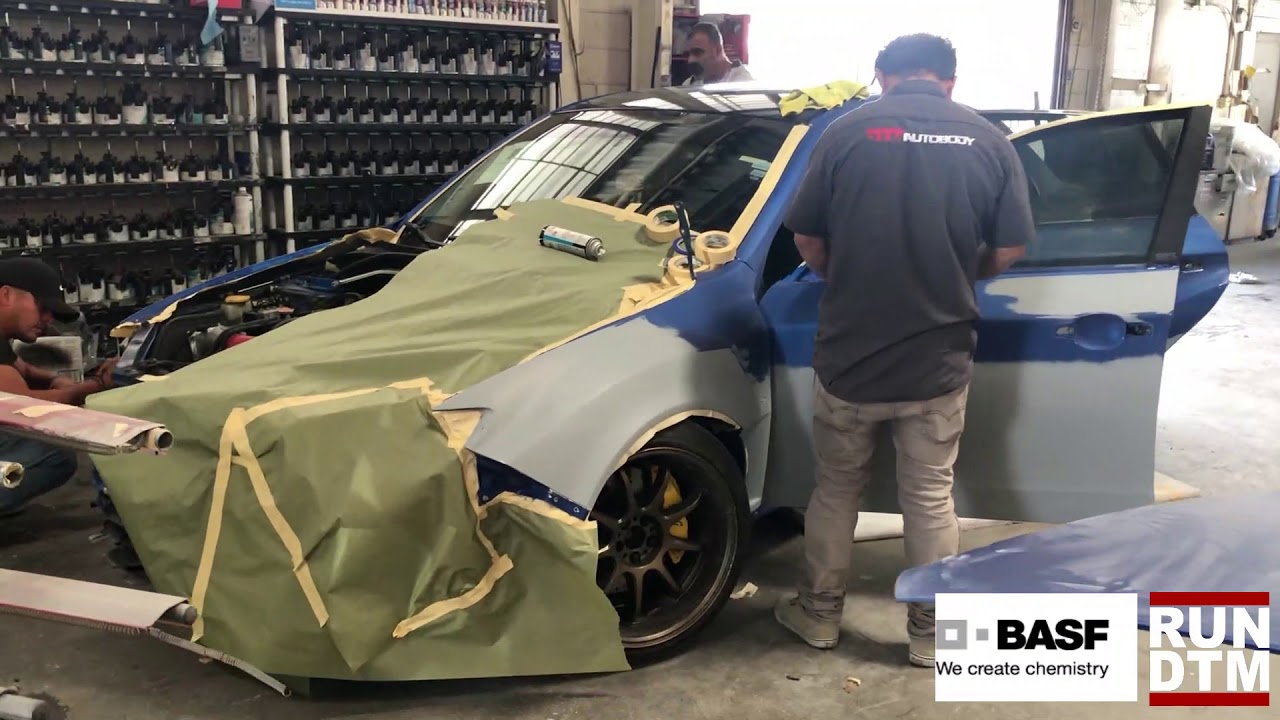 Subaru WRX STI Varis Widebody Color Change | DTM Autobody