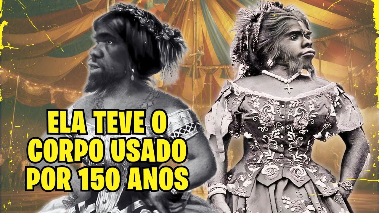 😢 A VIDA SOMBRIA da MULHER MACACO que o CIRCO ESCONDEU para Sempre