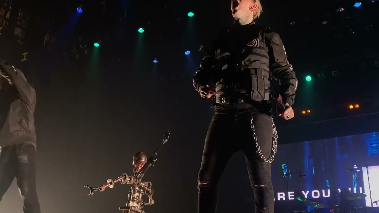 Motionless in White - Cyberhex ( live @ Oakdale Theater 04/13/22 )