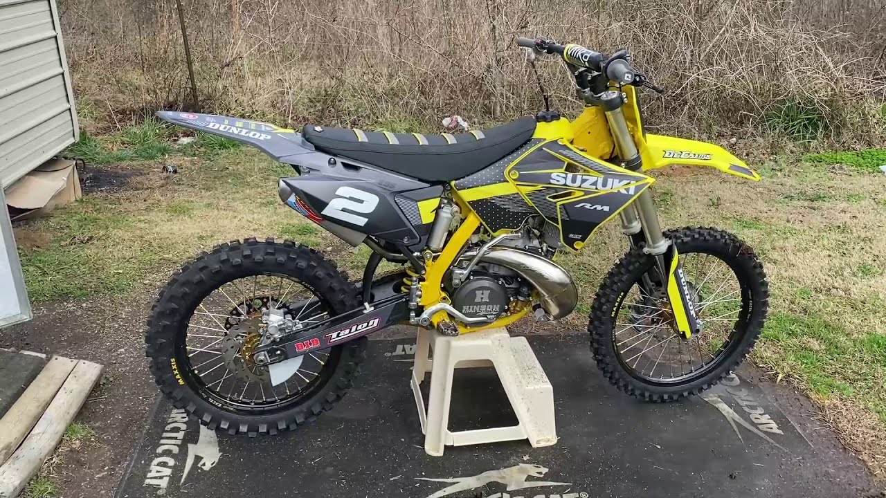 Blind RM 250 build comes alive