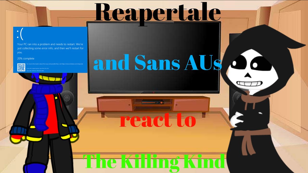 Reapertale + Sans AUs react to The Killing Kind
