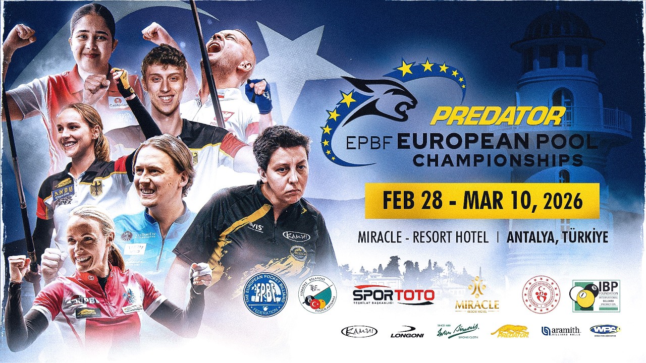 Table 2 ▸ Predator European Championship 2026 - Day 5 - part 2