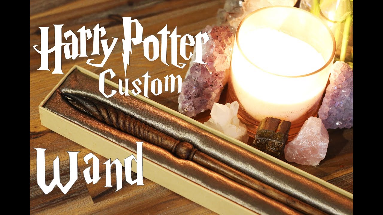 Wooden Custom Harry Potter Wand (NO POWER TOOLS)