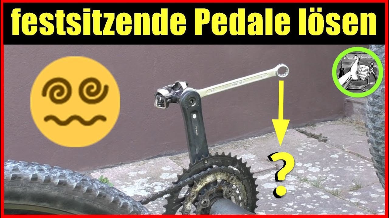 Pedale geht nicht ab ✅ festsitzende Pedale lösen ✅ Fahrrad-Pedale lösen ✅ festgerostete Pedale lösen