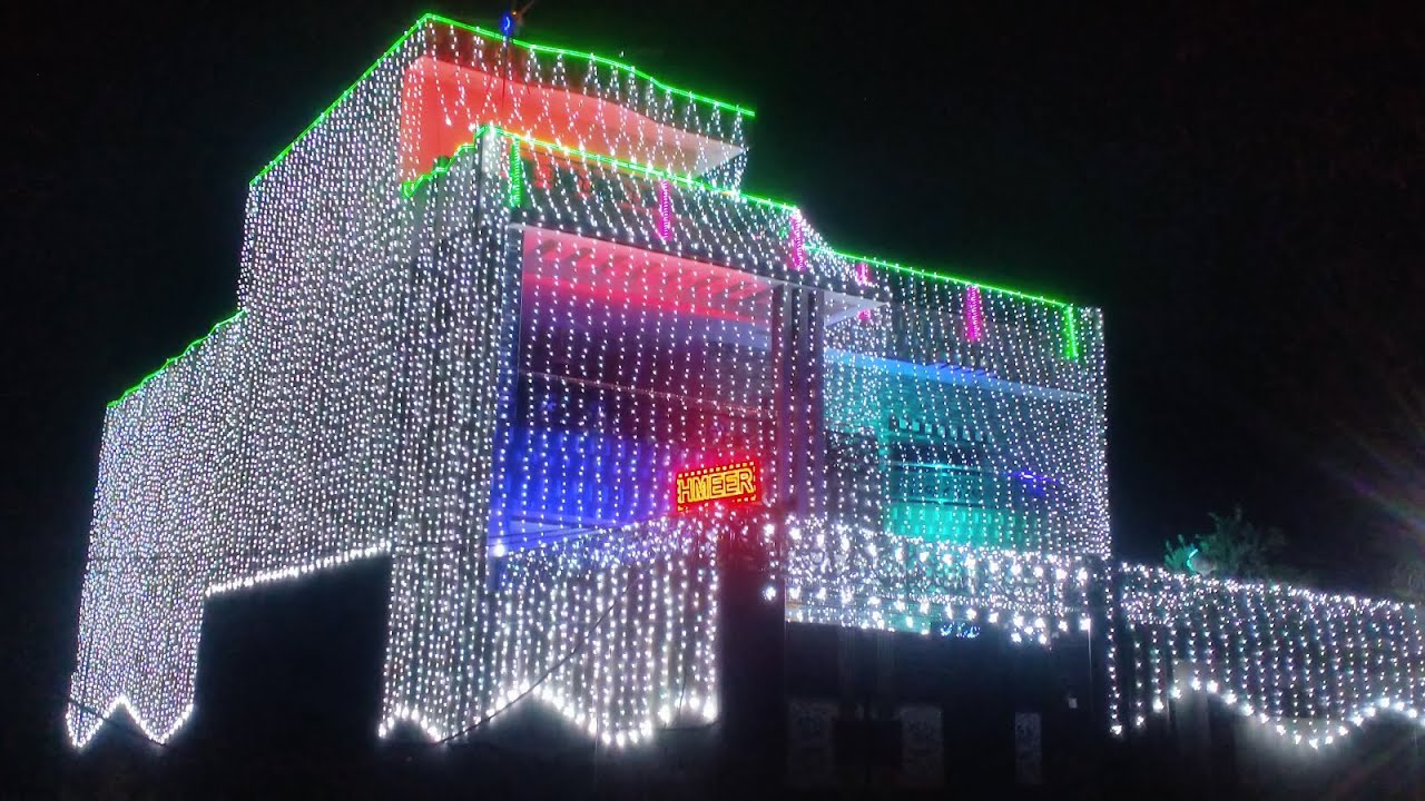 Wedding home light decoration | wedding  room decoration | Al Shahzad Event | pixel light