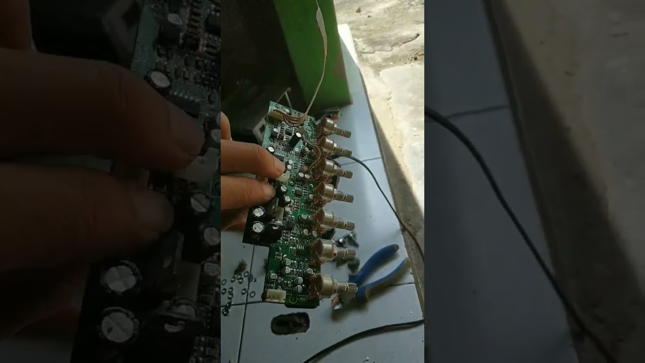 Isi tone control aktif BMA 15 inch #sound