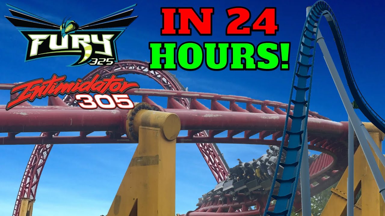 Riding Fury 325 and Intimidator 305 Within 24 Hours!