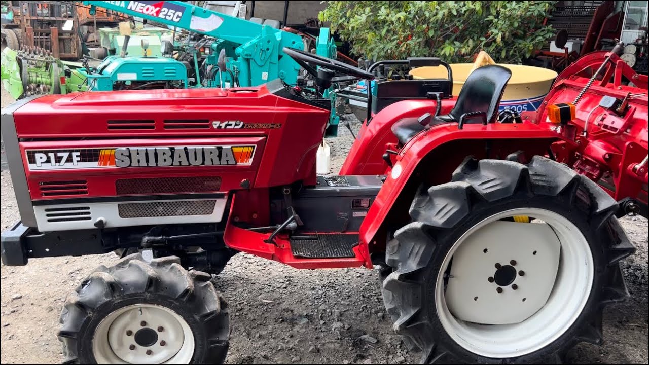 Máy Cày Mini Shibaura P17F gần như mới Giá Rẻ Cho Ae sài phone:0937892345