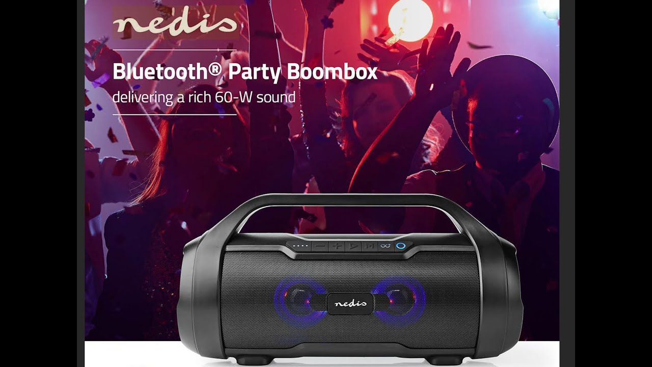 Nedis Bluetooth® Party Boombox