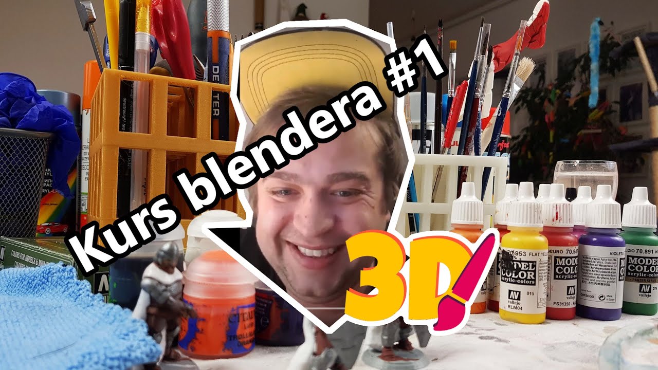 Kurs Blendera dla drukarzy 3D - Lekcja 1