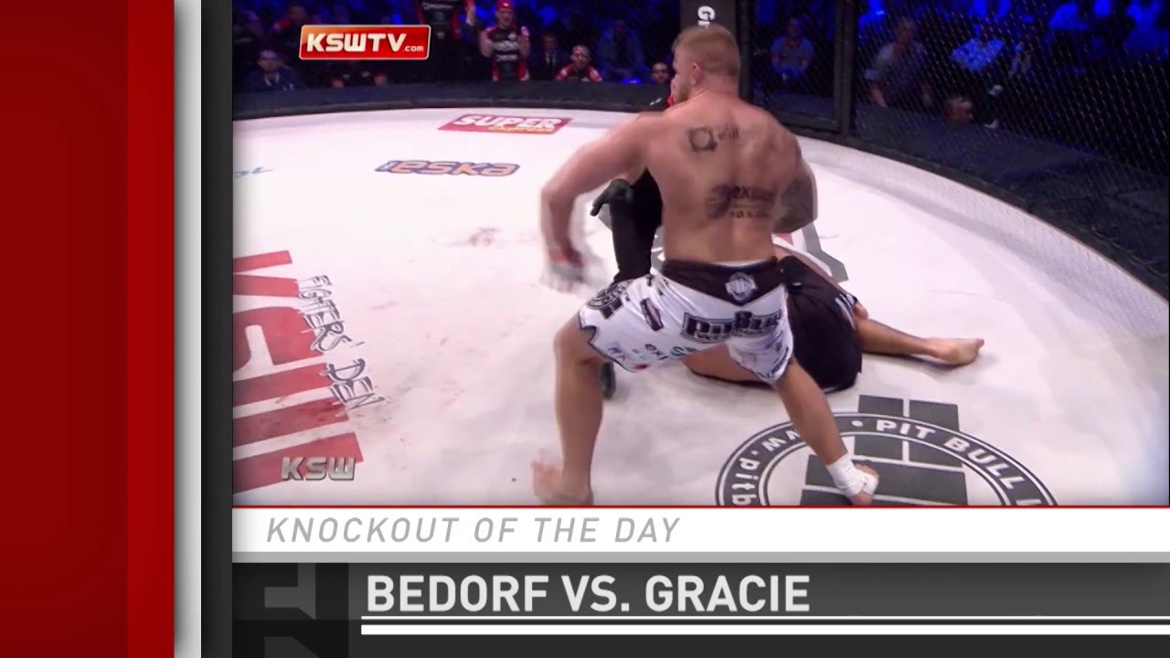 Knockout of the Day: Karol Bedorf Creates Delayed Reaction on Rolles Gracie at KSW 28