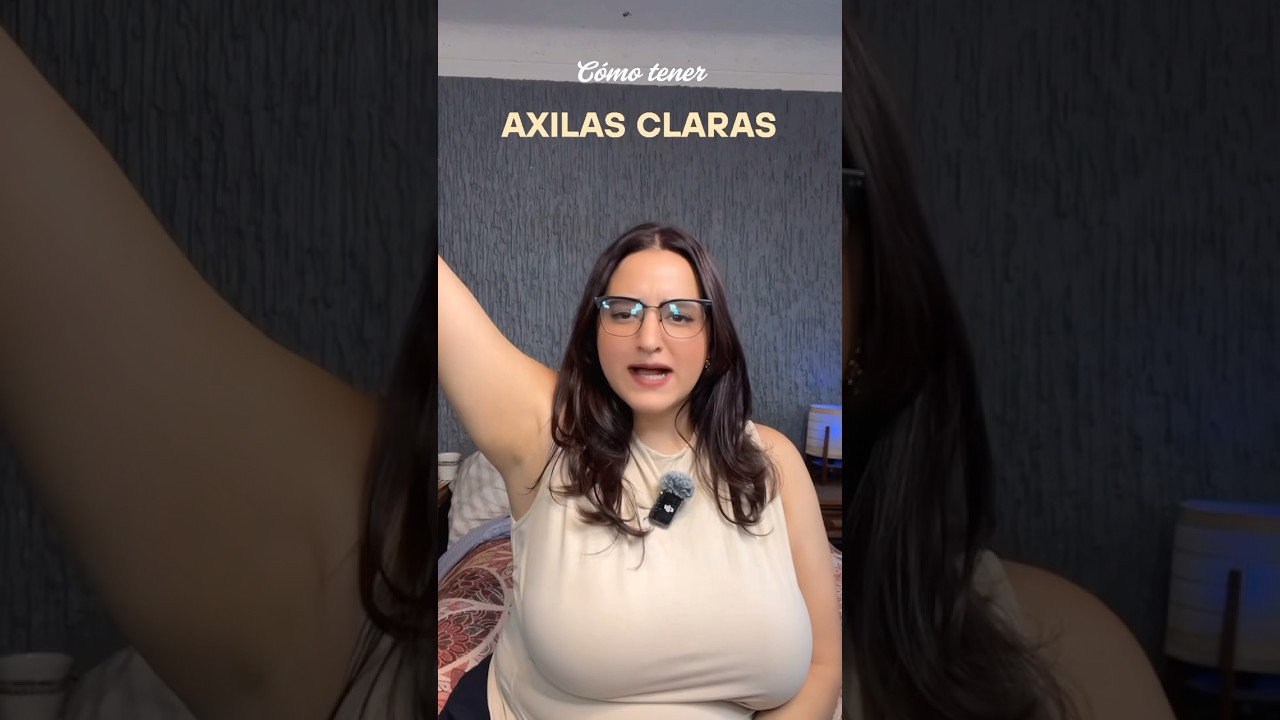 Lo que me funcion&oacute; para aclarar mis axilas 👀✨