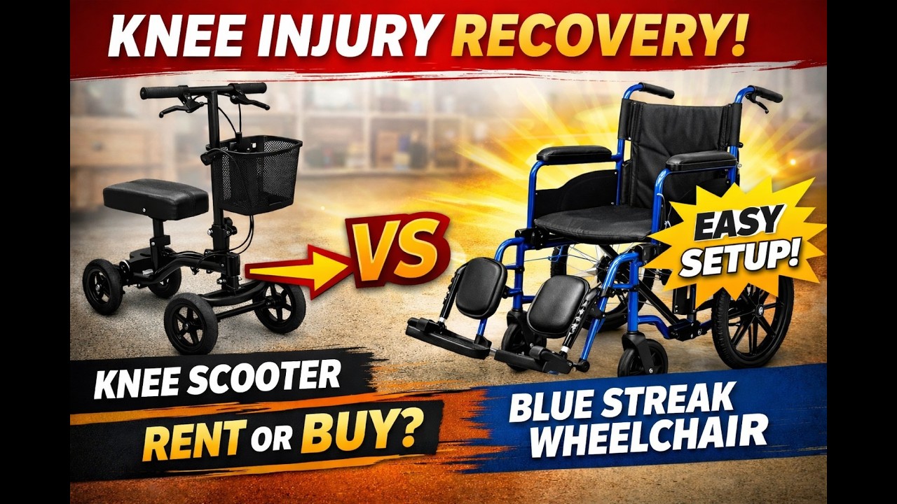 Drive Medical Blue Streak Wheelchair Review | Desk Arms, Swing-Away Leg Rests & Easy Setup