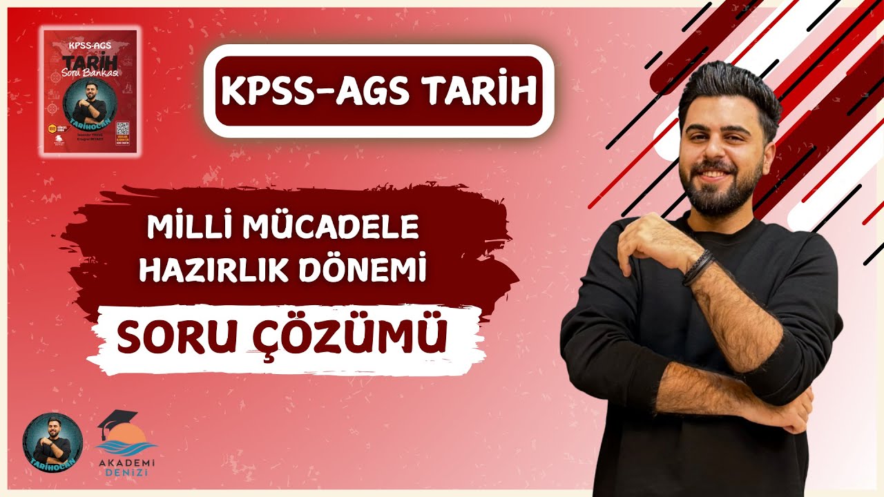 MİLLİ  MÜCADELE HAZIRLIK DÖNEMİ - SORU ÇÖZÜMÜ 2026 @tarihocan