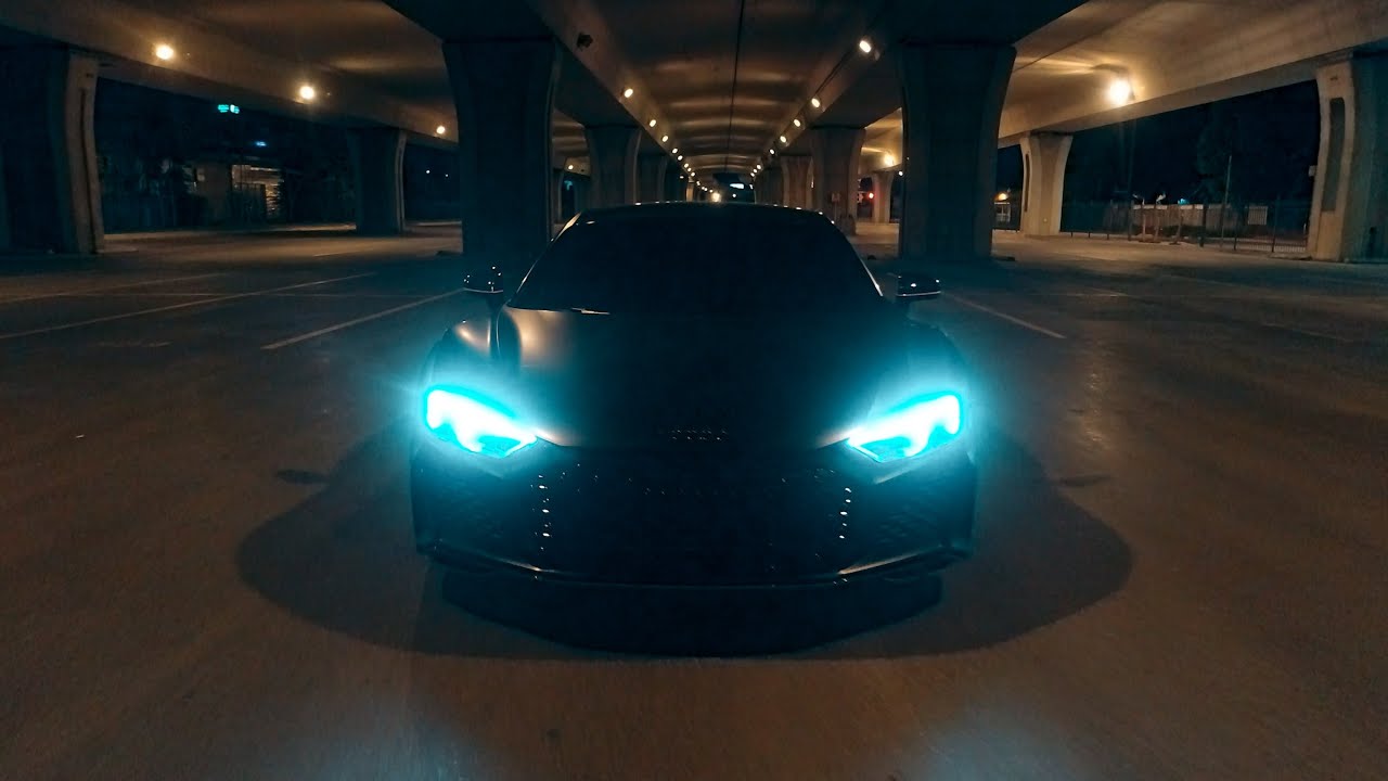 Audi R8 v10 matte black RARE SUPERCAR