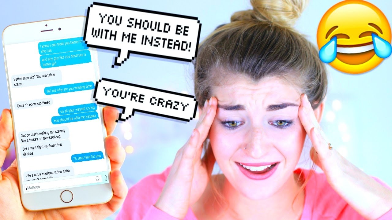 Song Lyric Text Prank ON MY SISTERS BOYFRIEND Treat You Better by Shawn Mendes!