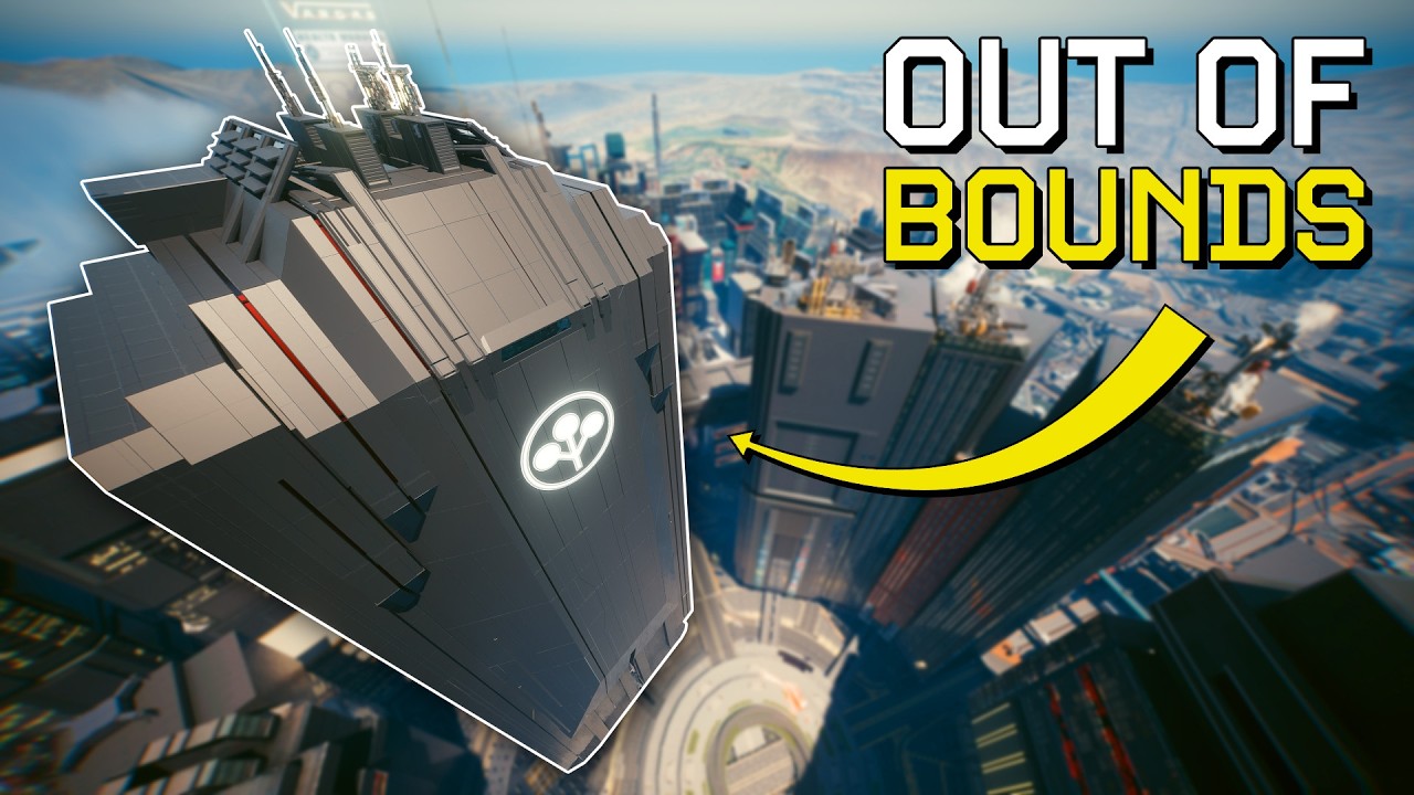 Exploring the Upper Floors of the Arasaka Tower in Cyberpunk 2077
