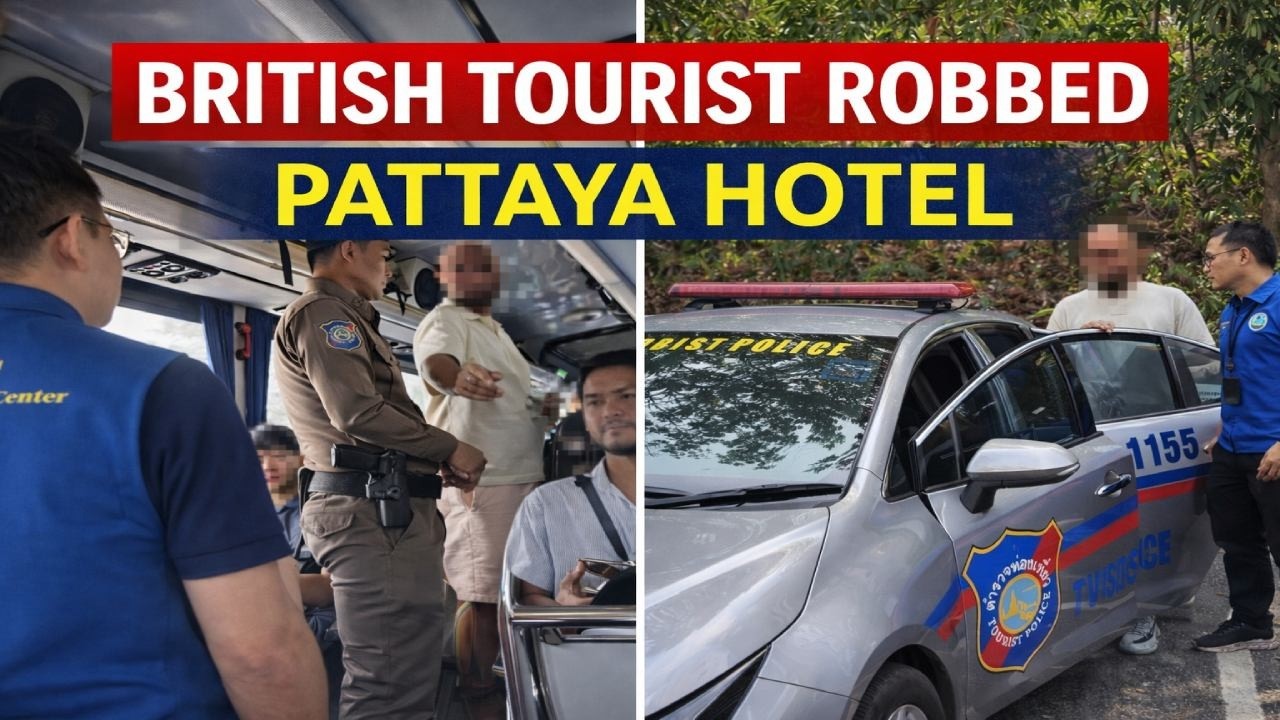 Tourist Theft in Pattaya – Police Assist British Visitor | 21 February 2026