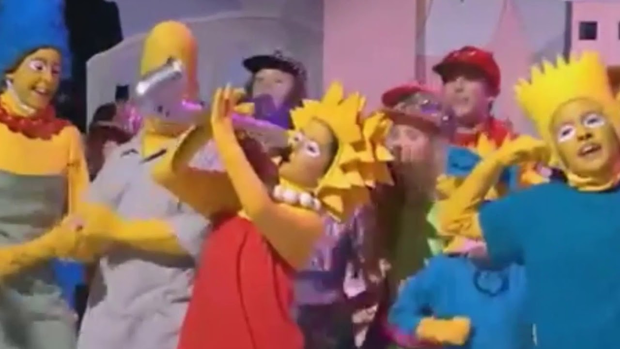 Billie Barry Kids Do The Bartman on The Toy Show (1992)