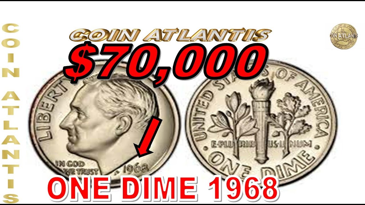 you have a rare 1968 no-S &ldquo;proof&rdquo; dime? are worth $70,000 or more.