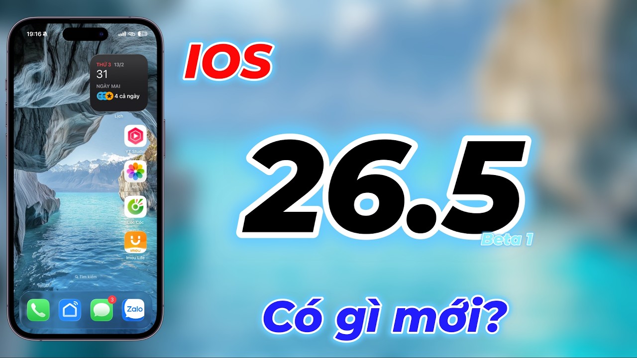 IOS 26.5 Beta 1 C&oacute; g&igrave; mới?