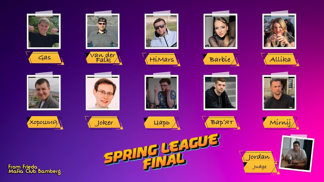 Spring League Mafia Final