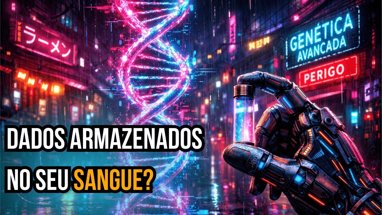 O Fim dos HDs? Como o DNA Sintético vai Armazenar Toda a Internet