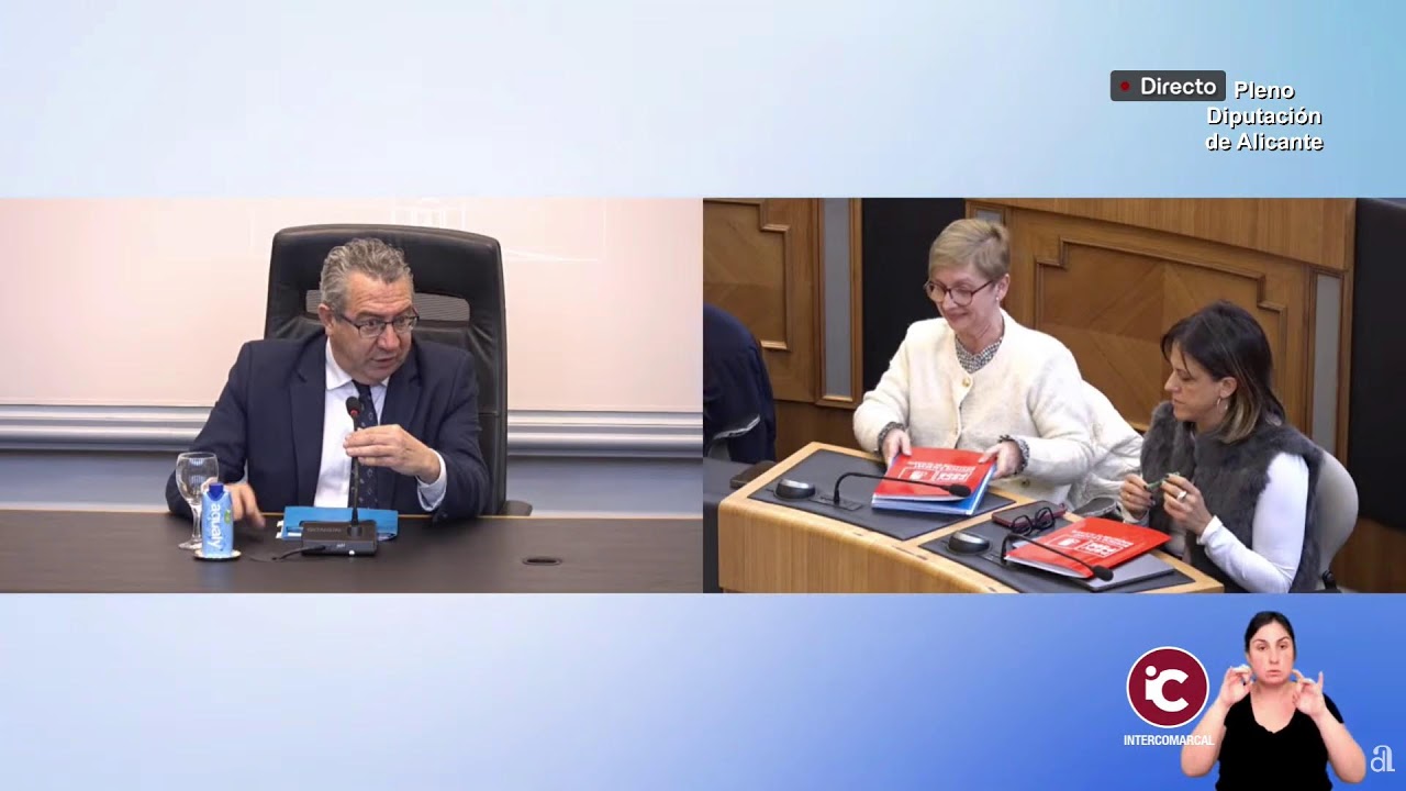 DIRECTO #DIPUTACIÓN: Pleno Ordinario