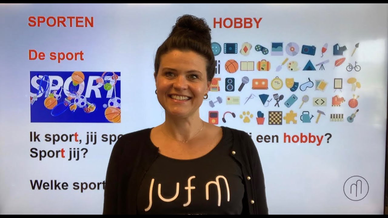 NT2 🚴‍♂️sport 🧑‍🎨hobby 🤼team wedstrijd wielrennen handwerken dansen schaken tennis #learndutch