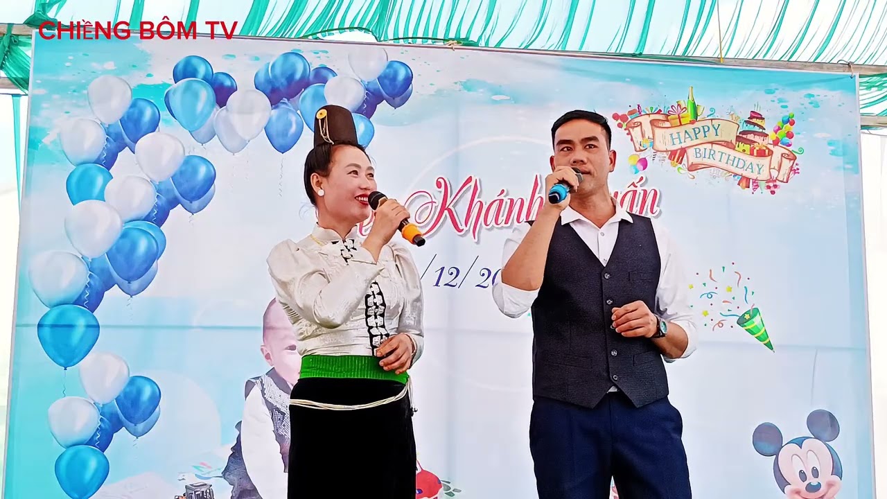 QUÀNG THOA HÁT MỪNG SINH NHẬT CHÁU TRAI CỦA CHỊ (LÈO HÓA) BẢN LÙN XÃ HUA LA 