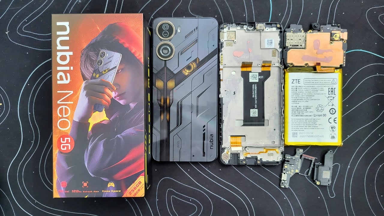 NUBIA NEO 5G TEARDOWN & DISASSEMBLY !!! NO DETAIL INFORMATION !!!