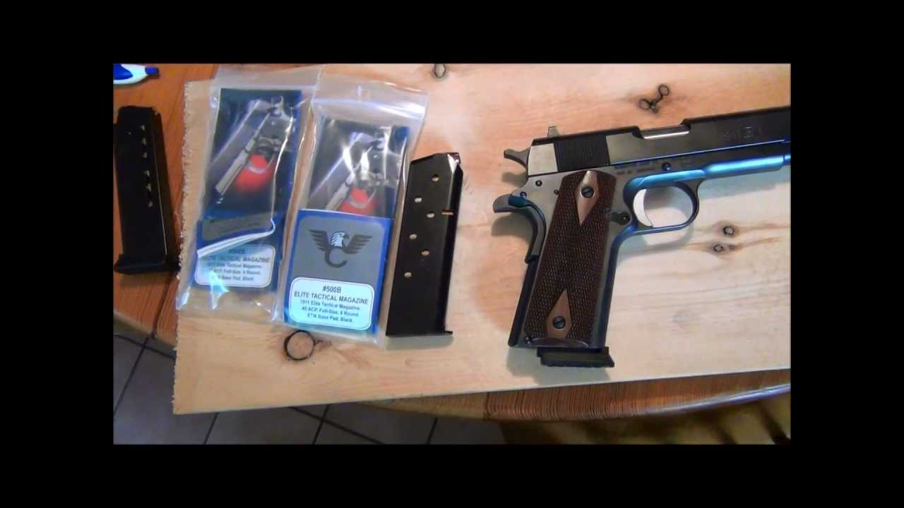 Wilson Combat 8 Round 1911 Magazines