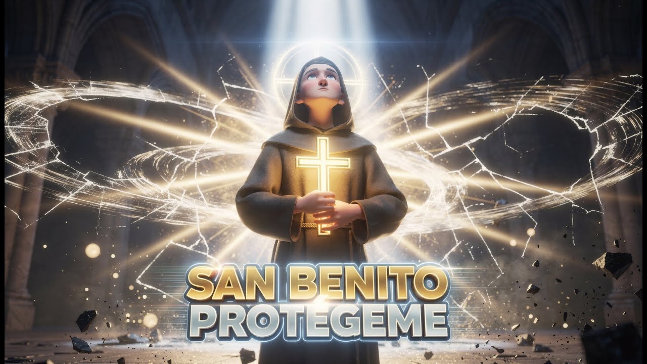 🛡️✨ ORACIÓN A SAN BENITO PARA ALEJAR ENEMIGOS, ENVIDIA Y MALA VIBRA | Protección espiritual poderosa