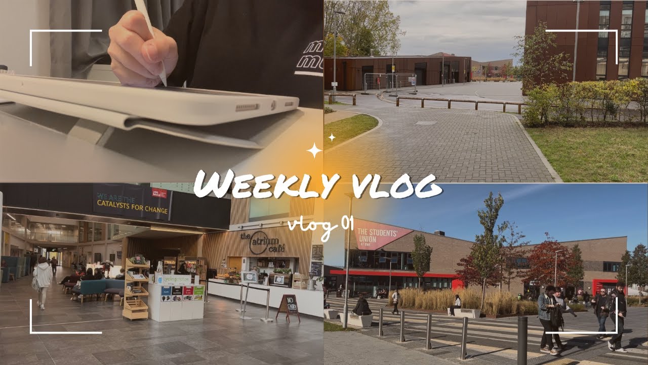 Weekly Vlog 01｜一個人在英國的留學生活｜Bristol🇬🇧
