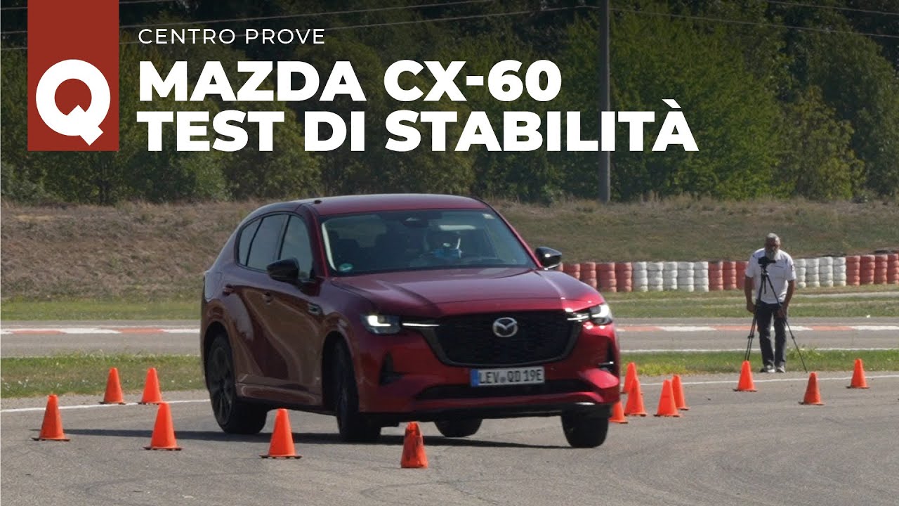 Mazda CX-60: la prova di stabilità