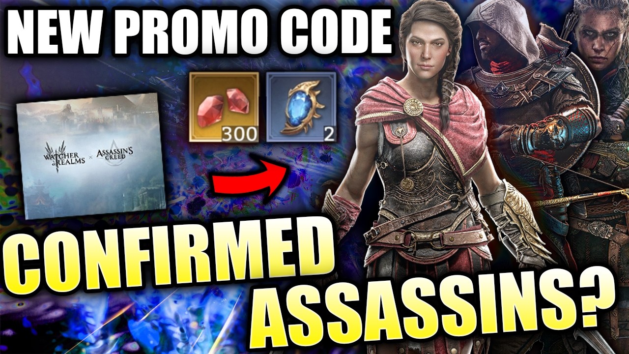 Персонажи Assassin's Creed подтверждены!? И потрясающий новый промокод! ⁂ Watcher of Realms