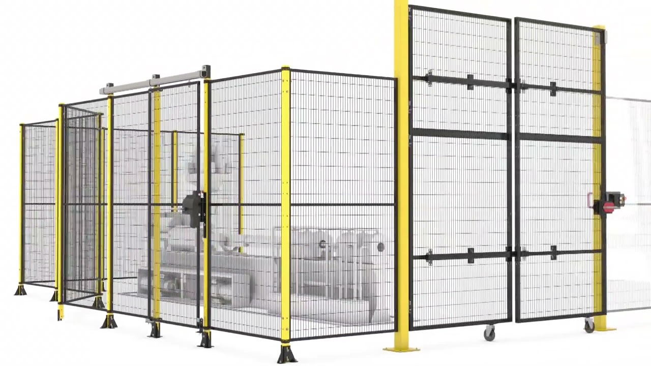 Satech Modular Machine Guards - BASIC Series