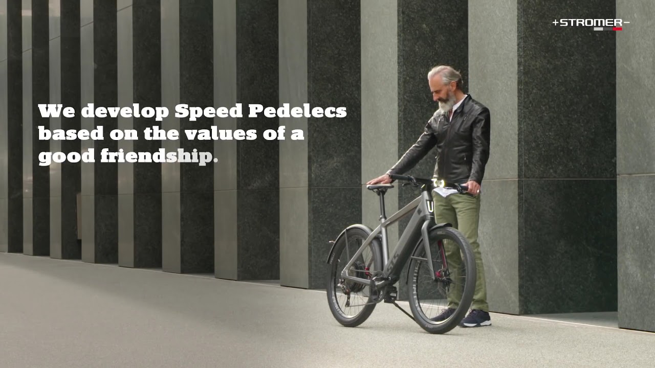 Stromer Speed Pedelecs. Built on trust and safety.