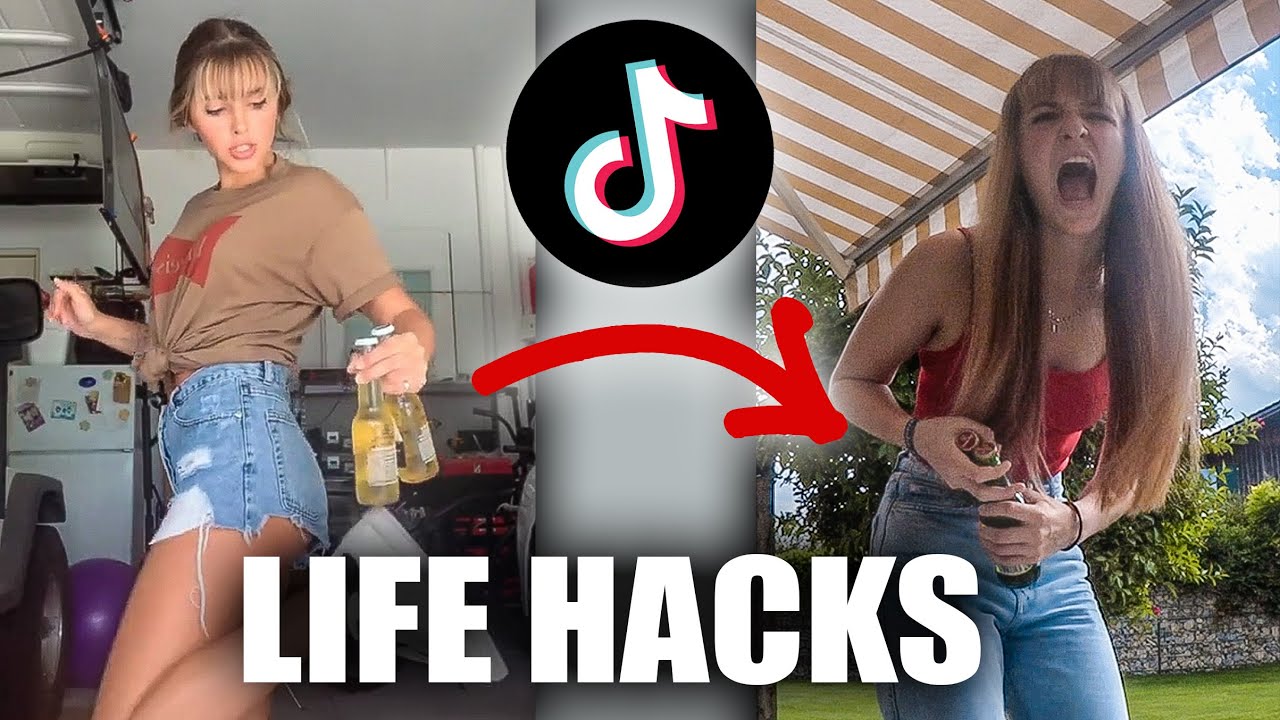Ich teste TIKTOK LIFE HACKS 😱 (mental breakdown) | nathistyle