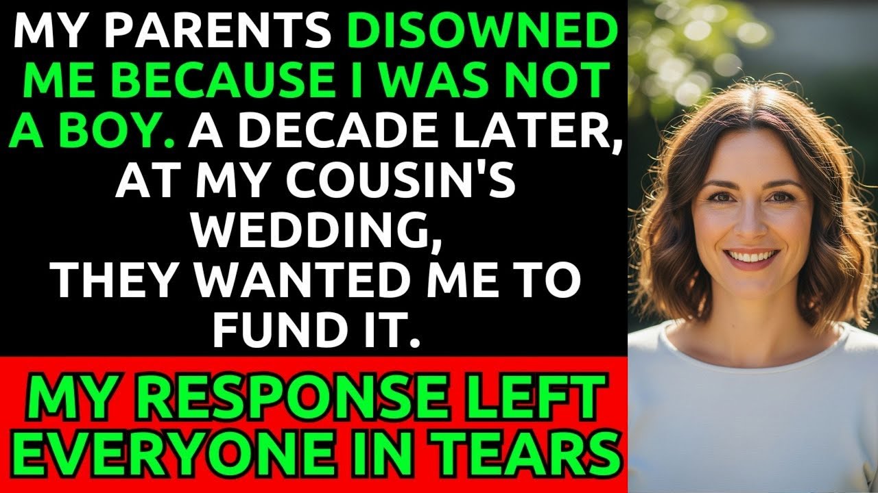 Parents Disowned Me For Being a Girl, Then Asked Me to Fund Their Wedding Plans