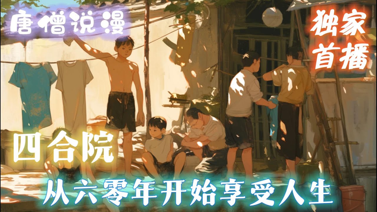 《四合院：從六零年開始享受人生》一家七口，就挤在这40平米的狭小空间里父母一间，兄弟三人一间，两个妹妹一间，拥挤是这里最真实的写照！#穿越 #有聲書 #有聲小說  #有声小说#四合院#小說 #漫畫小說