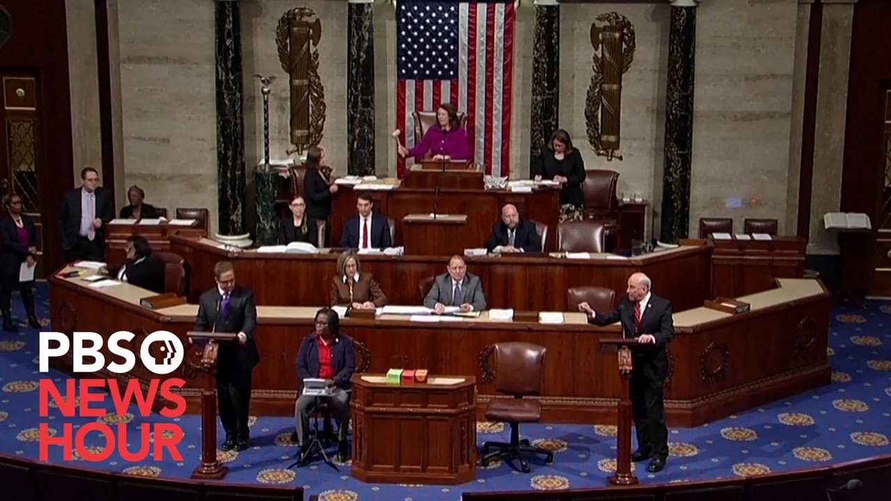 WATCH: House votes on sending articles of impeachment to Senate | Trump's first impeachment