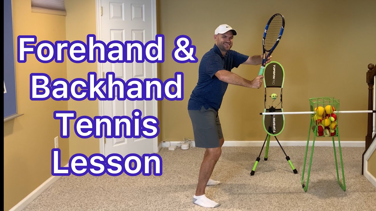 How To Hit A Forehand And Backhand (Tennis Technique Explained)