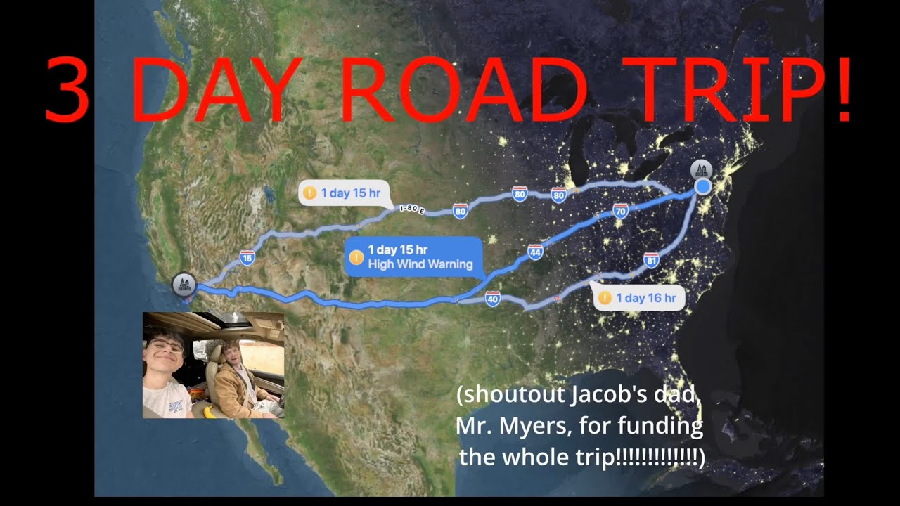 California to Pennsylvania 3-Day Road Trip Vlog! (12/15/25)
