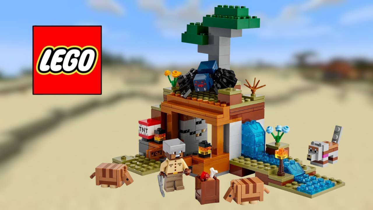 LEGO Minecraft 21269 The Armadillo Mine Expedition - Speed Build