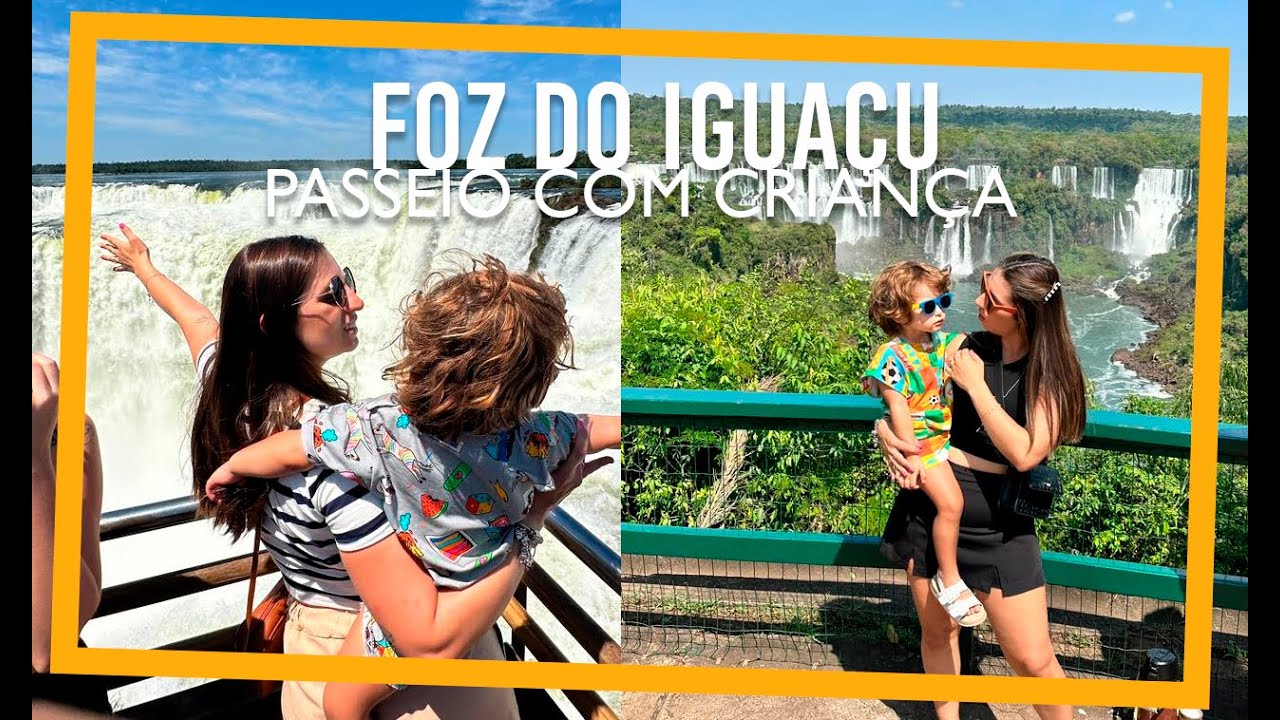 Foz do Iguaçu em 3 dias ! Viagem com criança e família completa. 